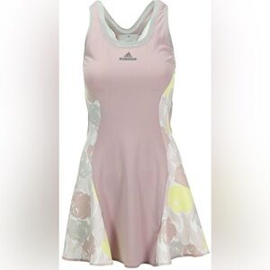 Adidas‎ by Stella McCartney Barricade Dress – Glacial / Fresh Yellow